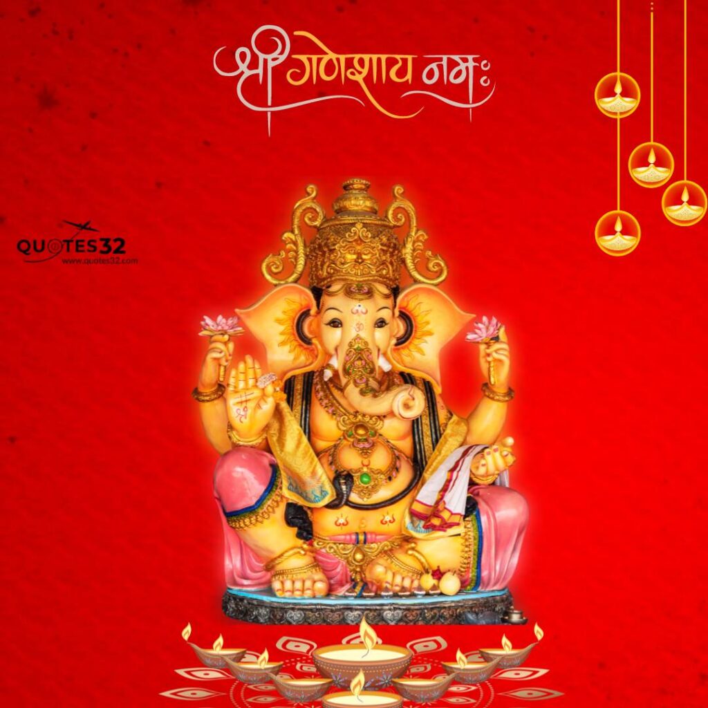 Ganpati Bappa Caption & Quotes