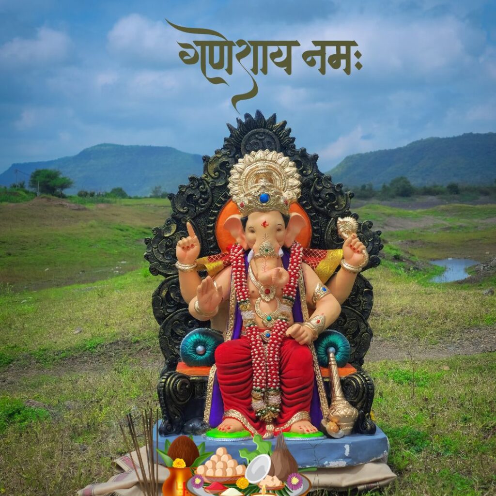 90+Ganpati Bappa Caption & Quotes in Marathi::गणपती बाप्पा स्टेटस