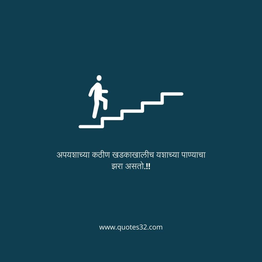 Confindence Quotes in marathi