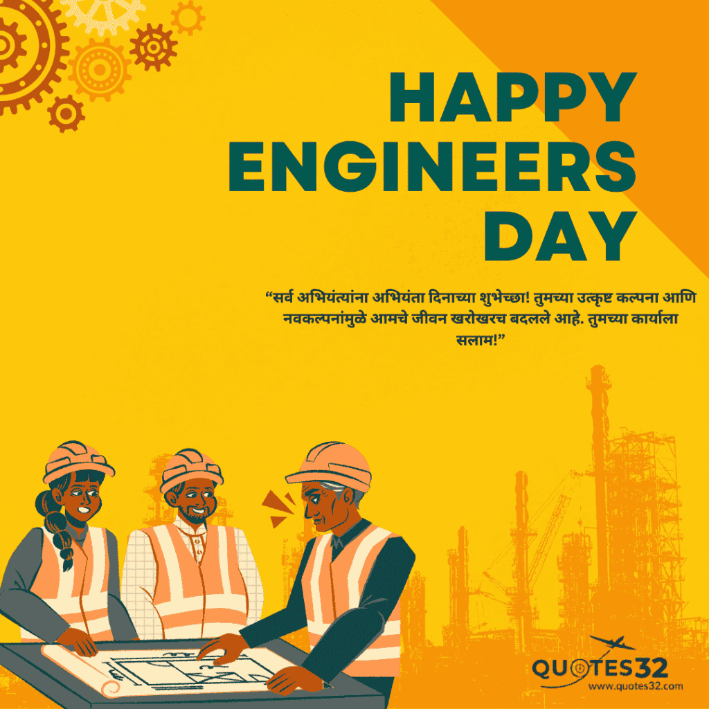 Engineers Day wishes in marathi images