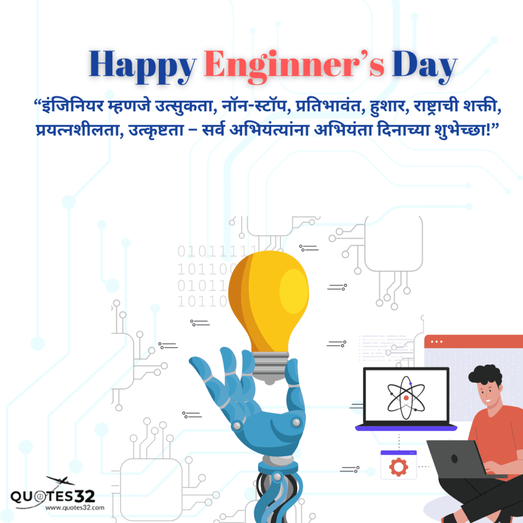 Engineers Day wishes in marathi images