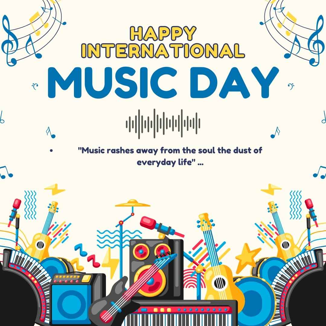 60+Music Day Status 2024::जागतिक संगीत दिनाच्या खूप खूप शुभेच्छा!