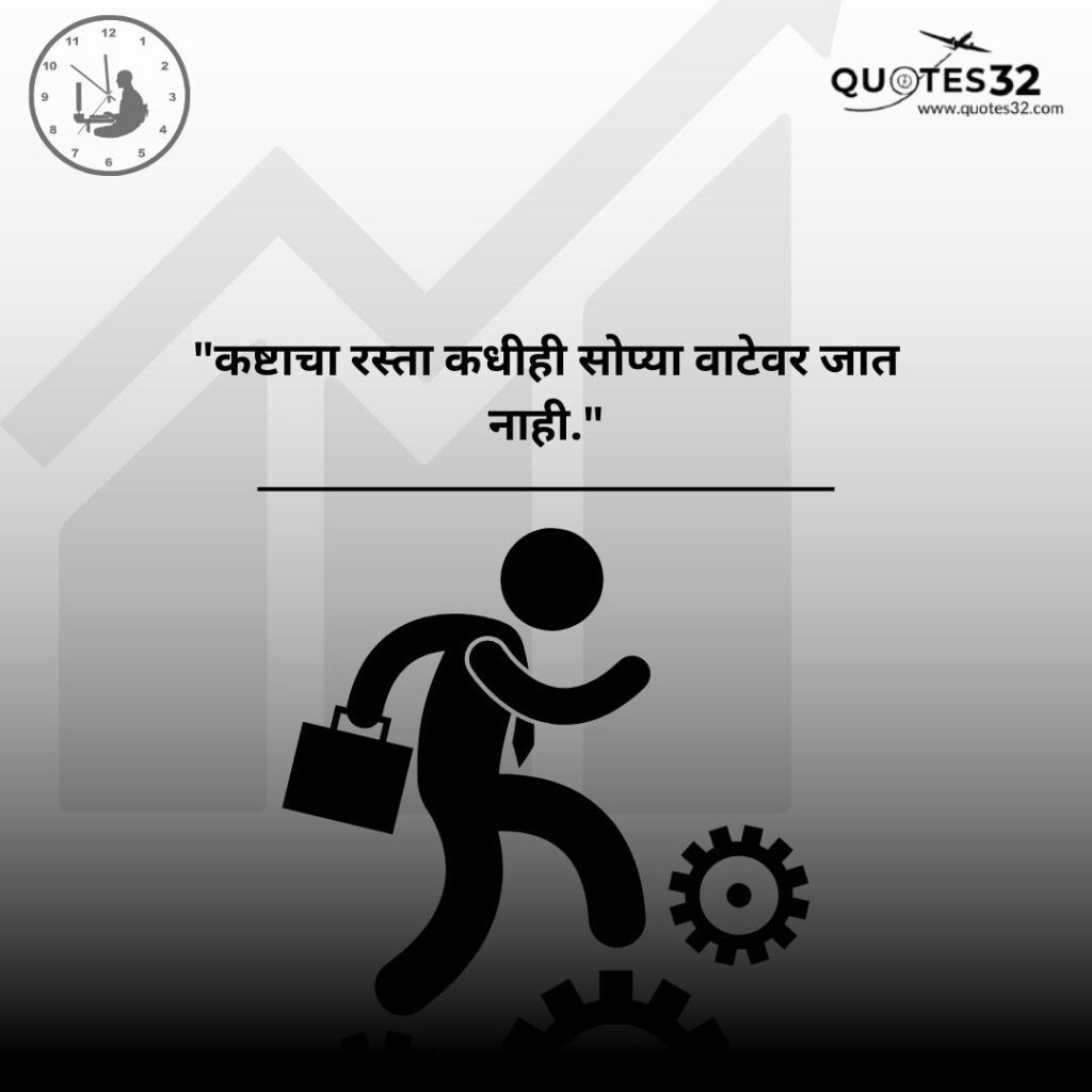 100+Hard Work Qutes & Caption In Marathi