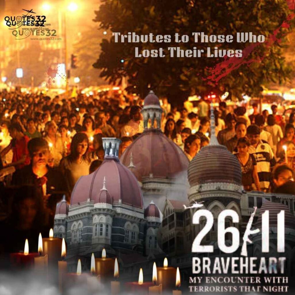 26/11 Mumbai Attack Status in Marathi & विनम्र श्रद्धांजली!"