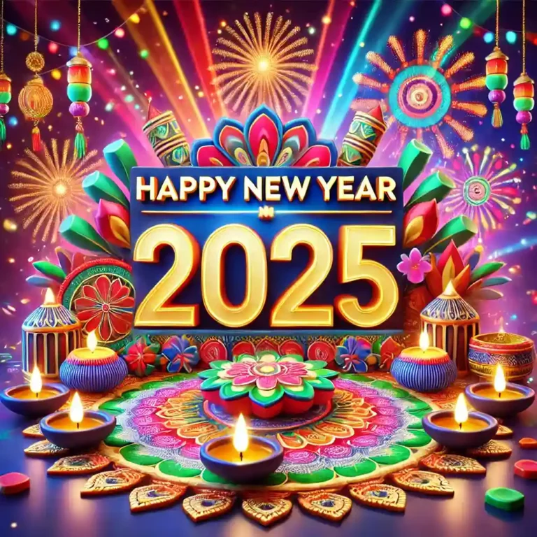 2025 Happy New Year Wishes In Marathi :: नवीन वर्षाच्या शुभेच्छा